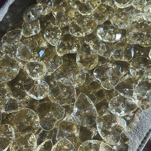 Deux Lux Gold and Yellow Stones Clutch